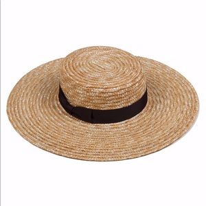 Lack Of Color Wide Brim Straw Hat